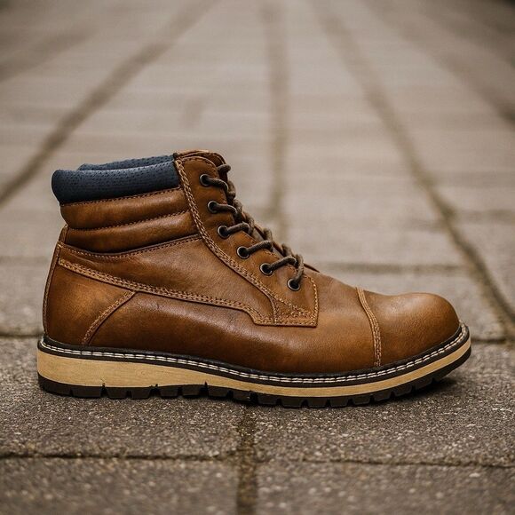 Dexter Tan Leather Men\'s Lace-Up Boots main image 9